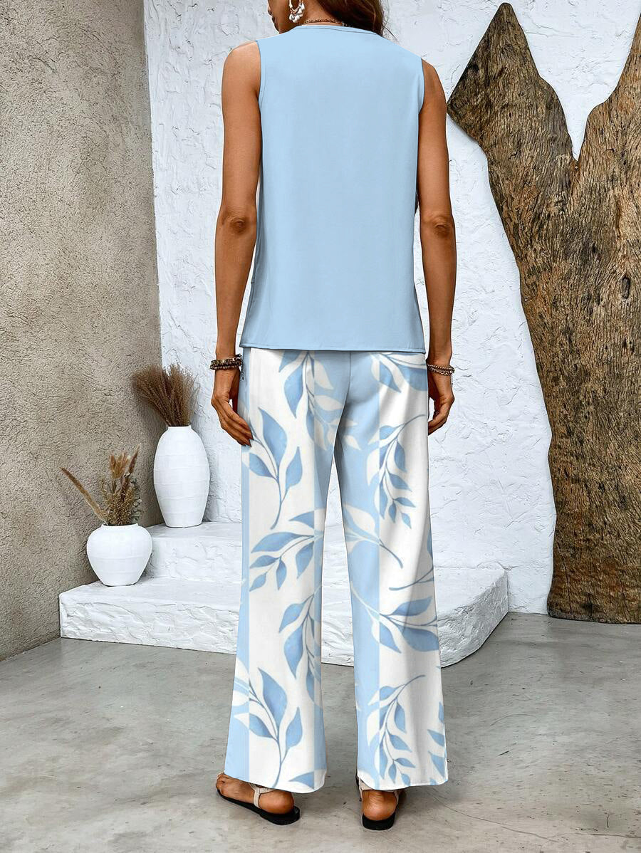 Conjunto de verano elegante de dos piezas