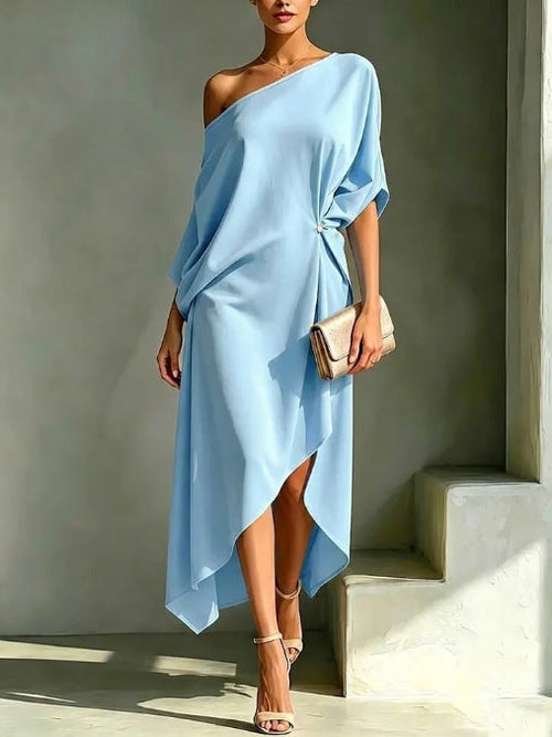Alexia Abito Elegante Asimmetrico