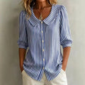 Blusa casual de rayas