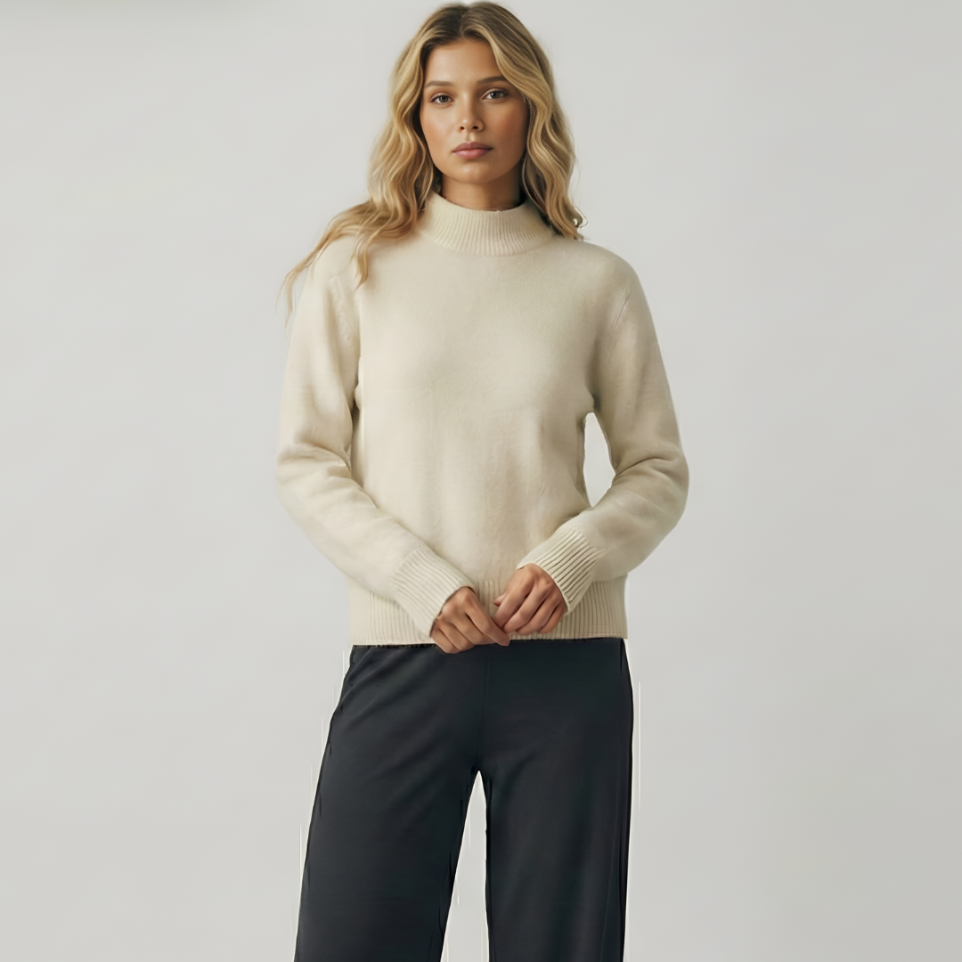 Elegante jersey de cachemira