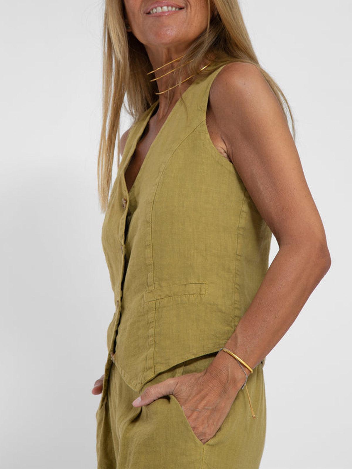 Completo Leisure in Cotone: Gilet e Pantaloni